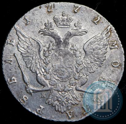 Picture 1 rouble 1772 year СПБ-ЯЧ-Т.I. 