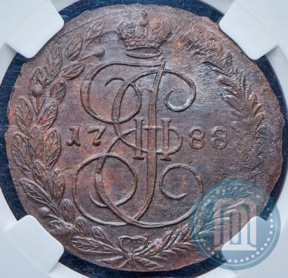 Picture 5 kopecks 1788 year ЕМ 