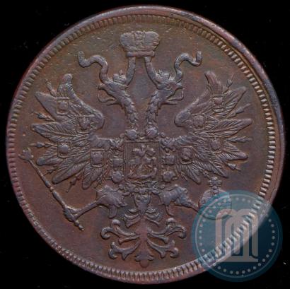 Picture 5 kopecks 1860 year ЕМ 