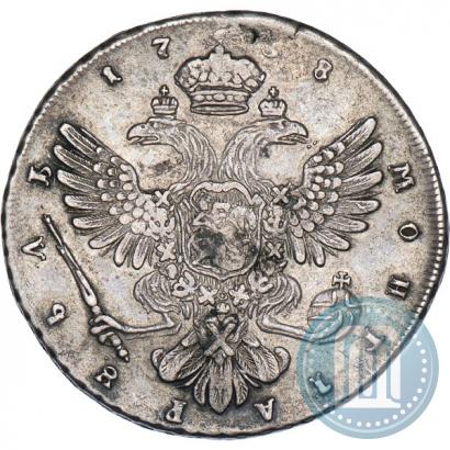 Фото 1 рубль 1738 года СПБ "Петербургский тип"