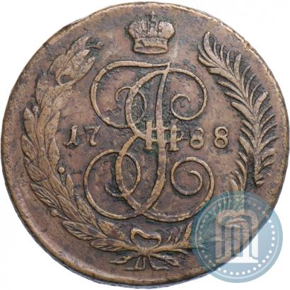 Фото 5 копеек 1788 года ММ 