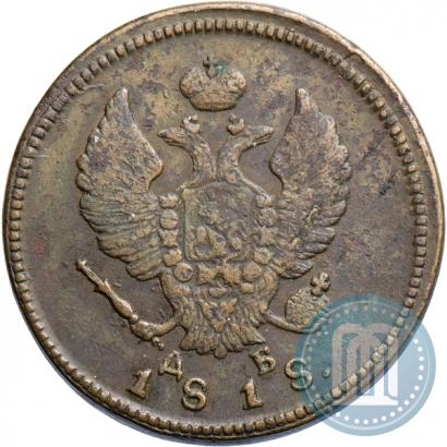 Фото 2 копейки 1818 года КМ-ДБ 