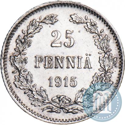Фото 25 пенни 1915 года S 