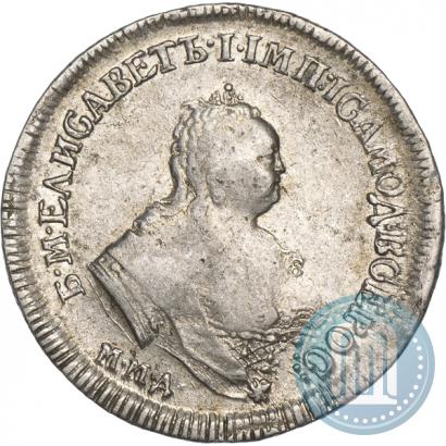 Фото Полуполтинник 1746 года ММД 