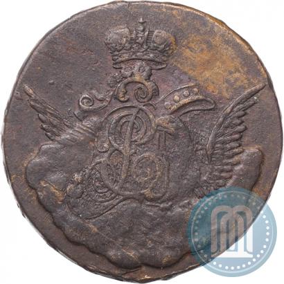 Фото 1 копейка 1755 года  