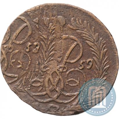 Фото 1 копейка 1759 года  