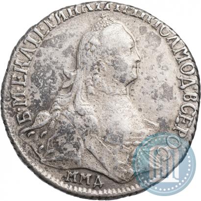 Фото Полуполтинник 1765 года ММД-EI 