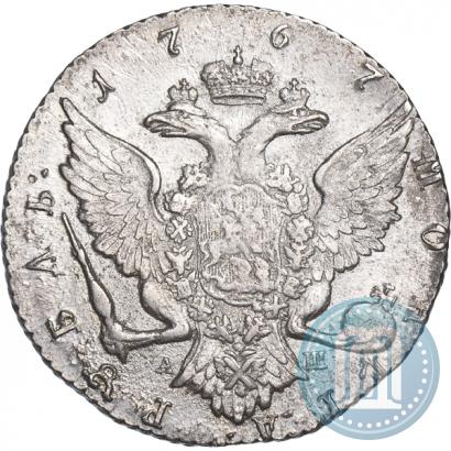 Picture 1 rouble 1767 year СПБ-АШ 