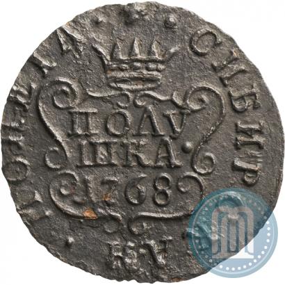 Фото Полушка 1768 года КМ 