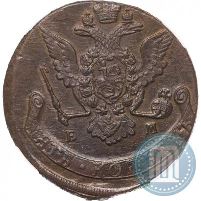 Фото 5 копеек 1769 года ЕМ 