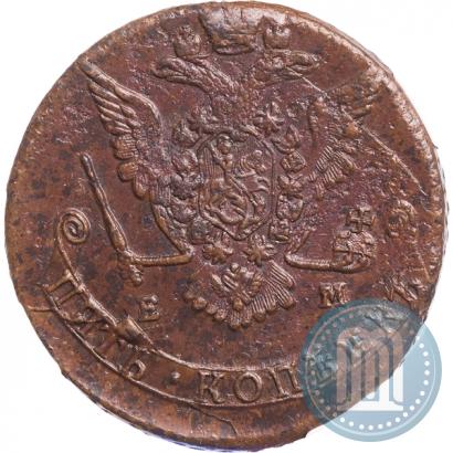 Фото 5 копеек 1773 года ЕМ 