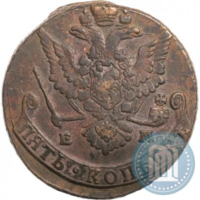 Фото 5 копеек 1778 года ЕМ 