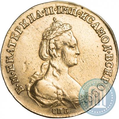 Фото 5 рублей 1782 года СПБ 