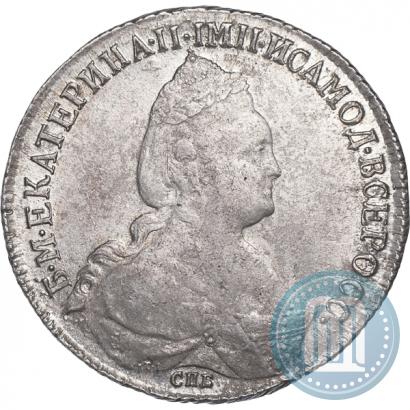 Фото 1 рубль 1783 года СПБ-ИЗ 