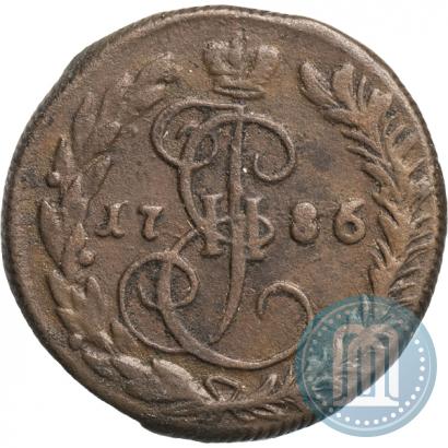 Фото Денга 1786 года КМ 