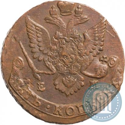Фото 5 копеек 1787 года ЕМ 