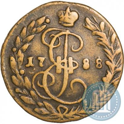 Фото Денга 1788 года КМ 