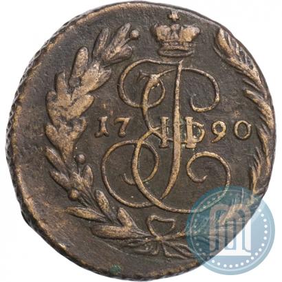 Фото 2 копейки 1790 года ЕМ 
