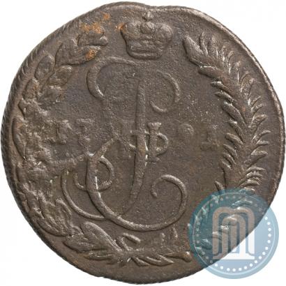 Фото Денга 1791 года КМ 