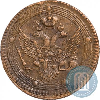 Picture 5 kopecks 1802 year ЕМ 