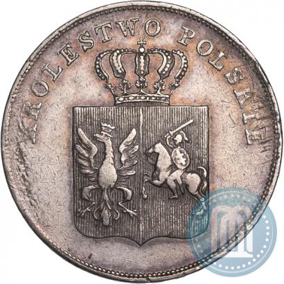 Фото 5 злотых 1831 года KG "Польское восстание"