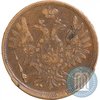 Фото 5 копеек 1858 года ЕМ "Тип 1849-1857"