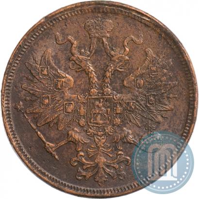 Фото 5 копеек 1865 года ЕМ 
