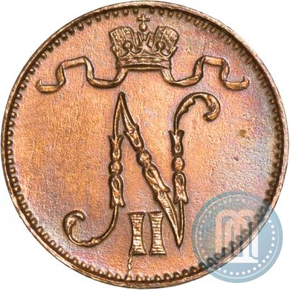 Фото 1 пенни 1907 года  