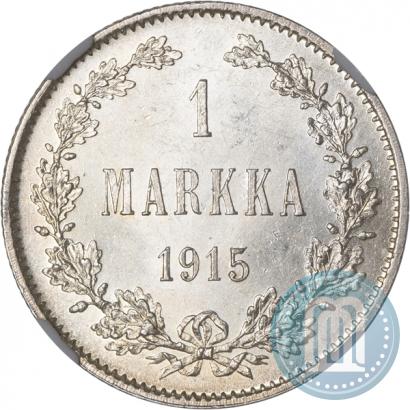 Picture 1 markka 1915 year S 