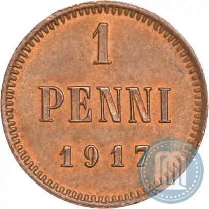 Picture 1 penni 1917 year  
