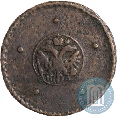 Фото 5 копеек 1726 года НД 