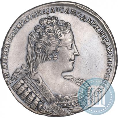 Фото 1 рубль 1733 года  