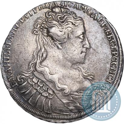 Фото 1 рубль 1734 года  "Тип 1734 года"