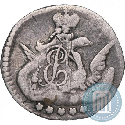 Фото 5 копеек 1757 года СПБ 