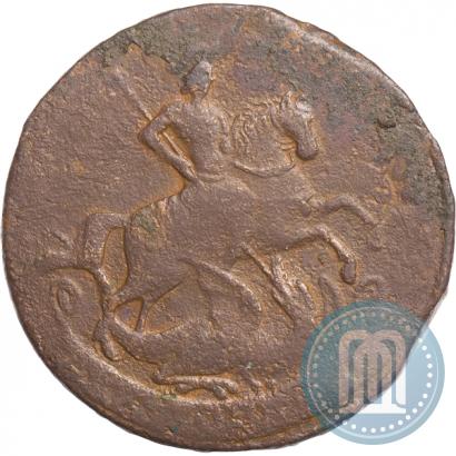 Picture 2 kopecks 1757 year  "Nominal under St. George"