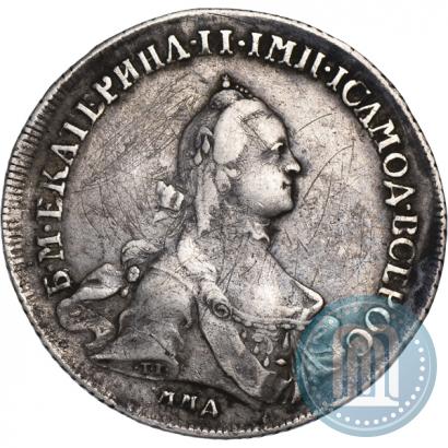 Фото Полтина 1762 года ММД-ДМ 