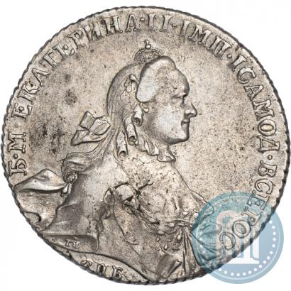 Фото 1 рубль 1764 года СПБ-СА 
