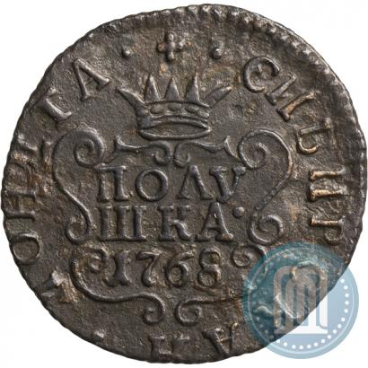 Фото Полушка 1768 года КМ 
