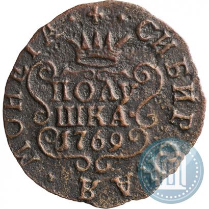 Фото Полушка 1769 года КМ 