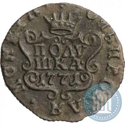 Фото Полушка 1771 года КМ 
