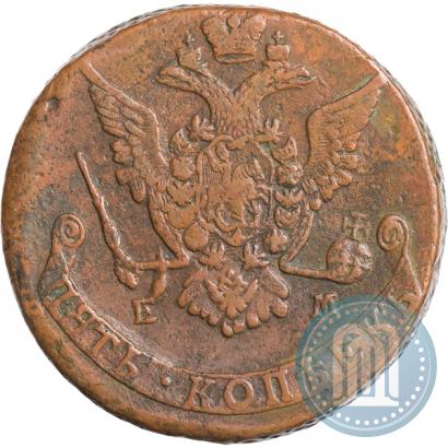 Фото 5 копеек 1773 года ЕМ 