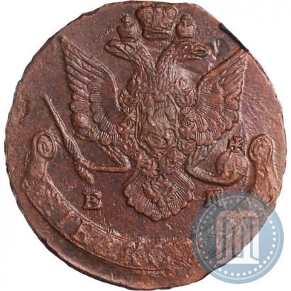 Picture 5 kopecks 1787 year ЕМ 