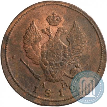 Picture 2 kopecks 1812 year КМ-АМ 