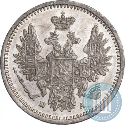 Picture 5 kopecks 1852 year СПБ-ПА 