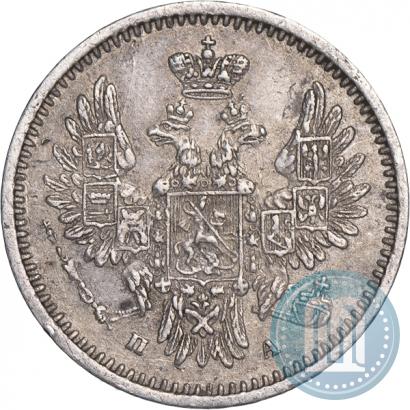 Picture 5 kopecks 1852 year СПБ-ПА 