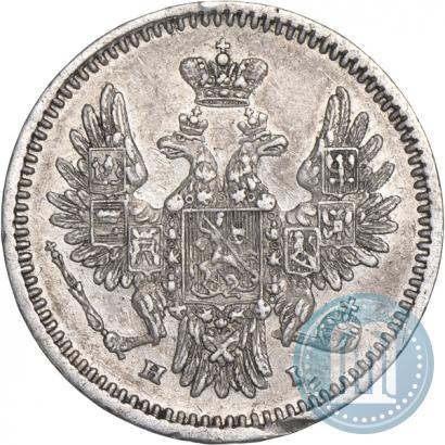 Picture 5 kopecks 1853 year СПБ-HI 