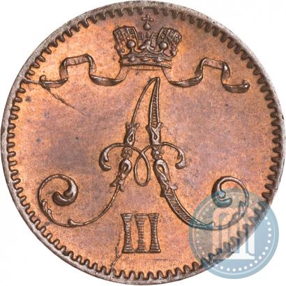 Фото 1 пенни 1892 года  