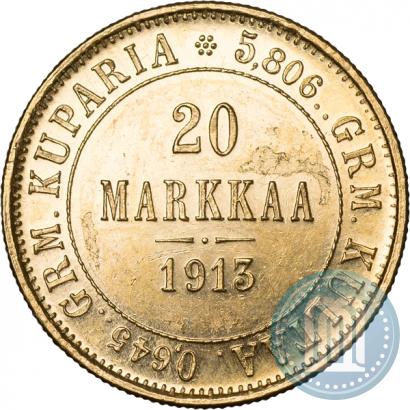Picture 20 markkaa 1913 year S 