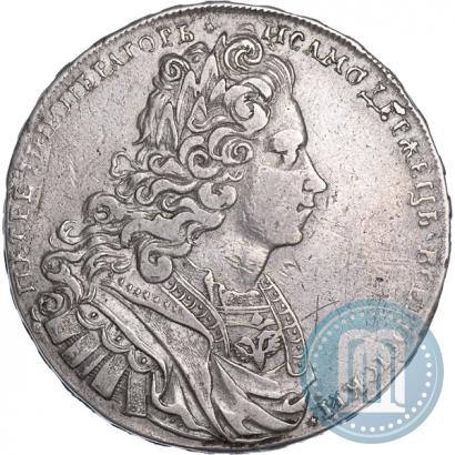 Picture 1 rouble 1727 year  "Moscow type"