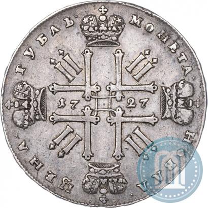 Picture 1 rouble 1727 year  "Moscow type"
